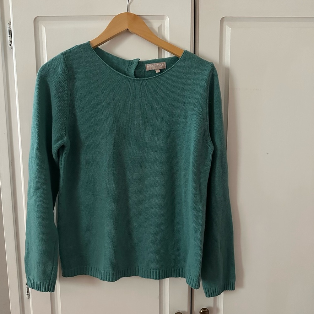 Merino Wool and Cashmere Sweater, Large